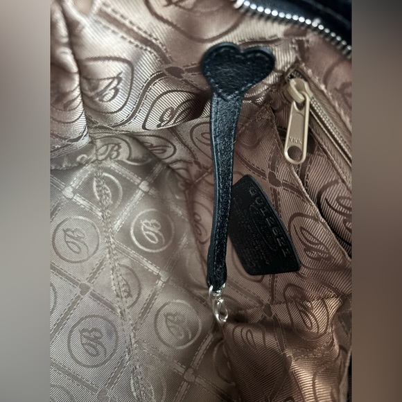 NWT Brighton Leopard Lex Tote Uptown Spots Black Leather Embroidered Flowers - Picture 15 of 15